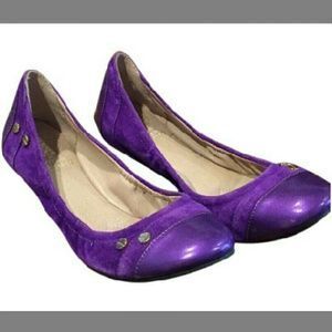 🇺🇦 Vince Camuto Leather Suede Ballet Flats New In Box